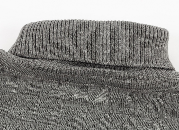 یقه اسکی بافت طرحدار