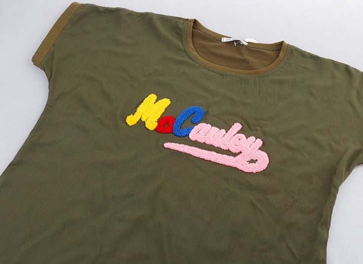 تیشرت طرح برجسته زنانه Madook