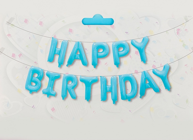 بادکنک فویلی Happy Birthday