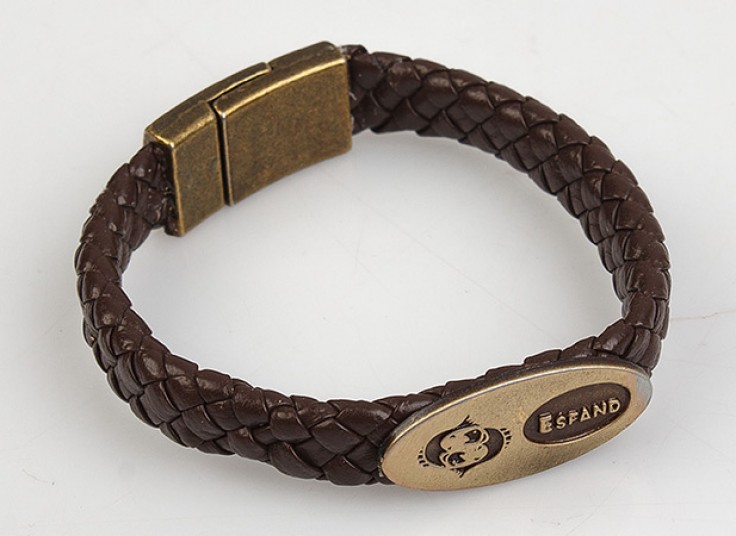 دستبند چرمی ماه تولد