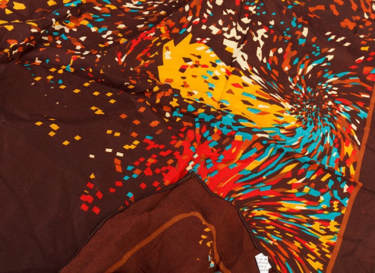 روسری نخی طرحدار