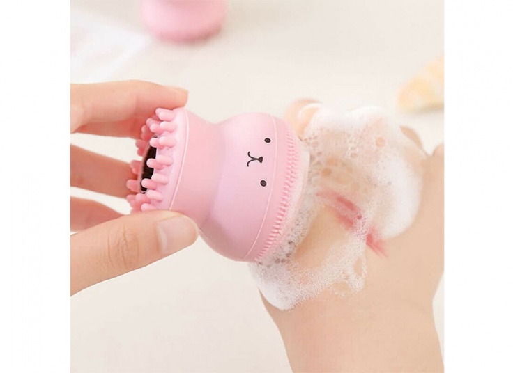 فیس براش دستی سیلیکونی