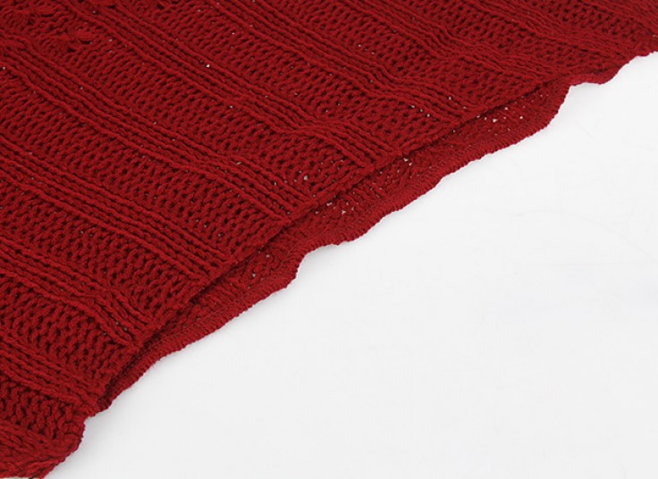 شال بافت زمستانی