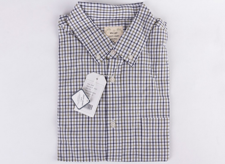 پیراهن چهارخانه مردانه Jooti jeans