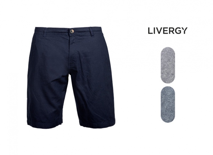 شلوارک مردانه لینن Livergy