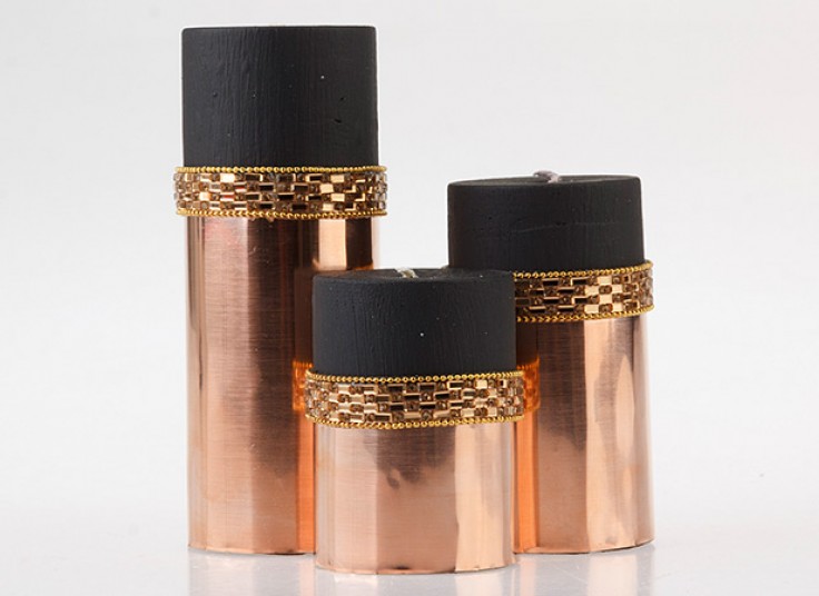 پکیج سه تایی شمع Decorative