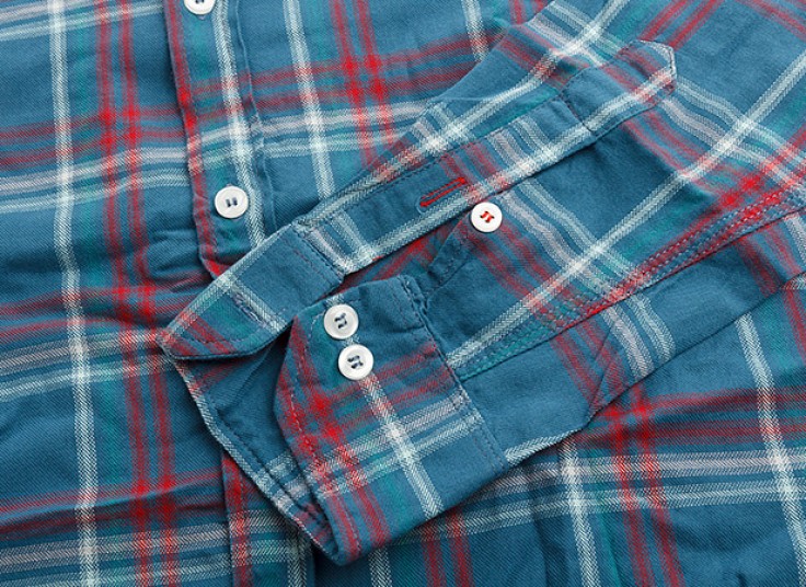 پیراهن چهارخانه مردانه طرح Polo