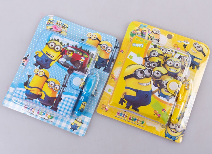 پکیج دفترچه و خودکار فانتزی