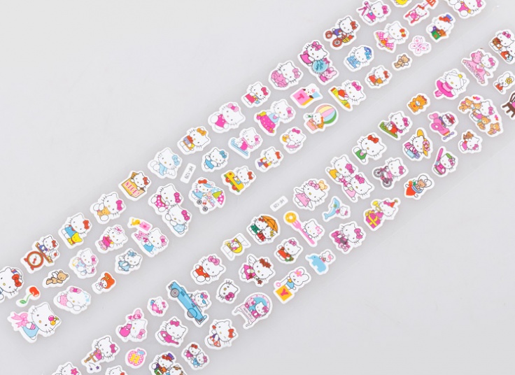 استیکر برجسته کارتونی