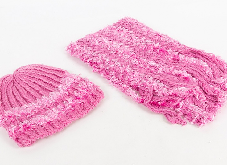 ست شال و کلاه زنانه موهر