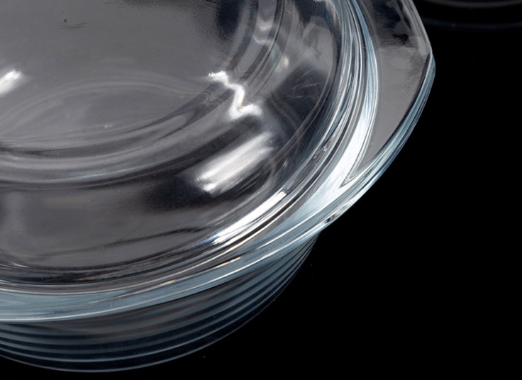 ست 3 عددی قابلمه بلور Flora