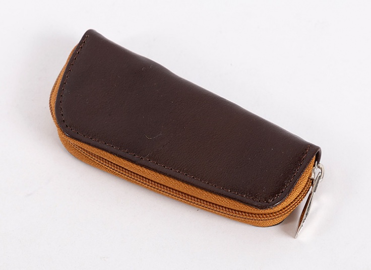 جاکلیدی چرم طبیعی