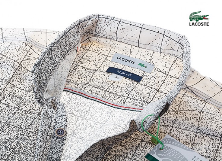 پیراهن طرحدار مردانه Lacoste