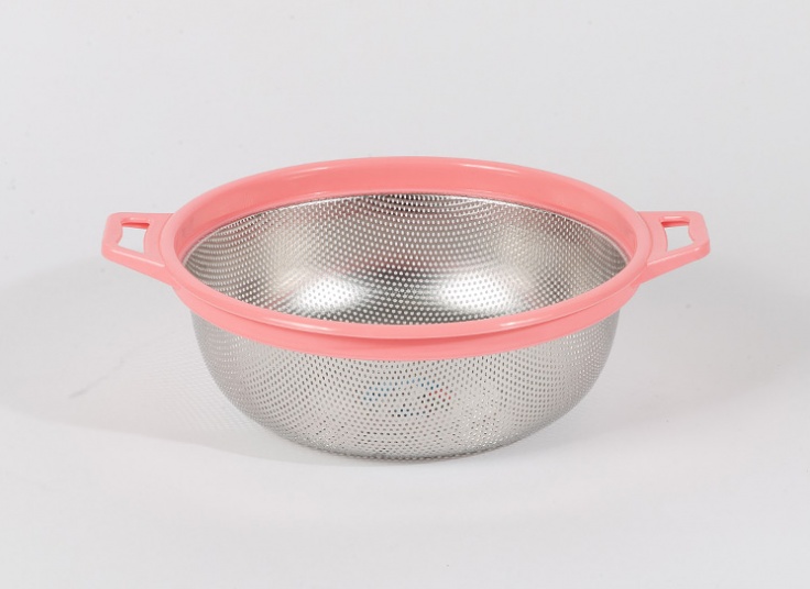 آبکش استیل دور پلاستیک