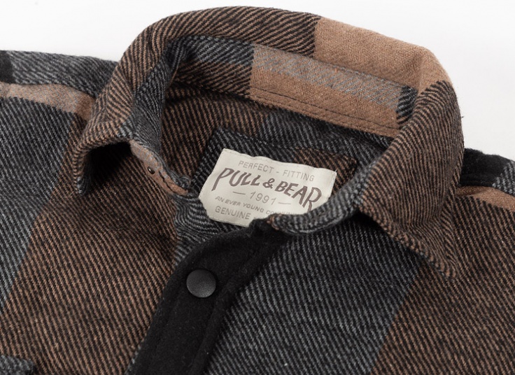 پیراهن پشمی مردانه PULL & Bear