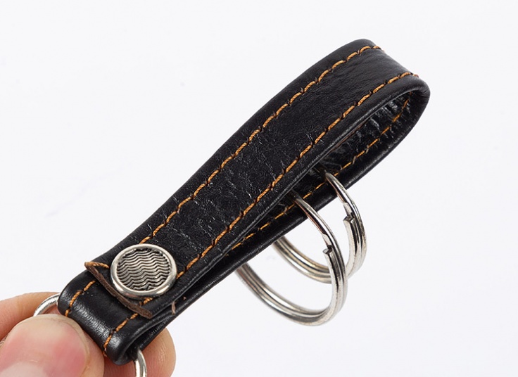 جاکلیدی چرم طبیعی