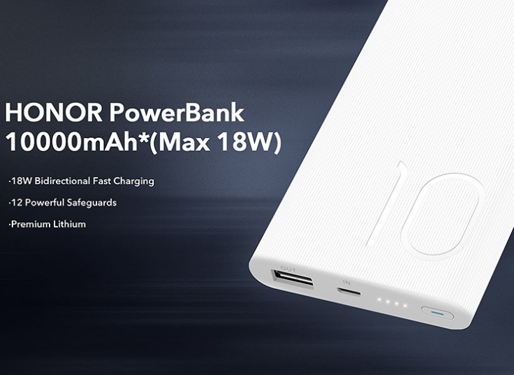 پاوربانک 10000میلی آمپر Honor