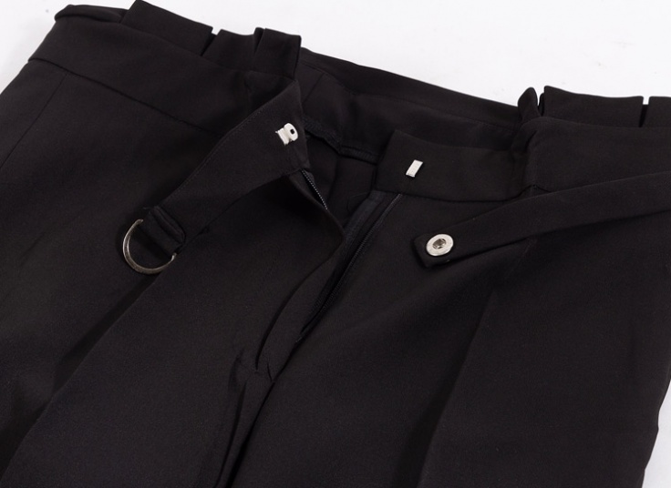 شلوار کرپ زنانه کمر چین دار