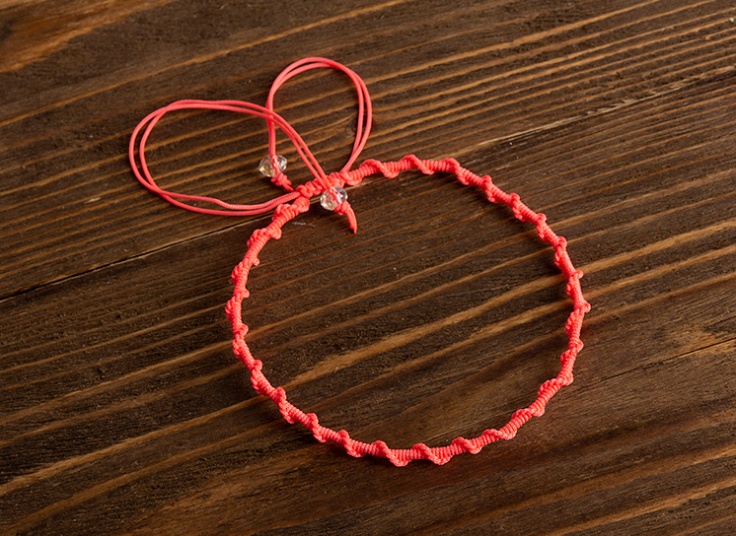 دستبند و پابند بافت Colorful