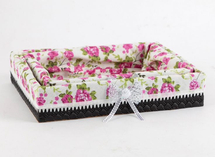 پک دو عددی سبد نان چوبی