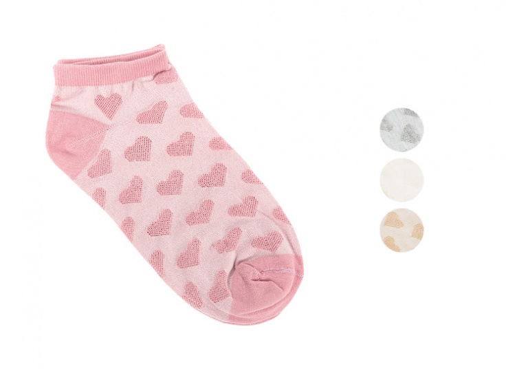 جوراب طرح قلب Taj