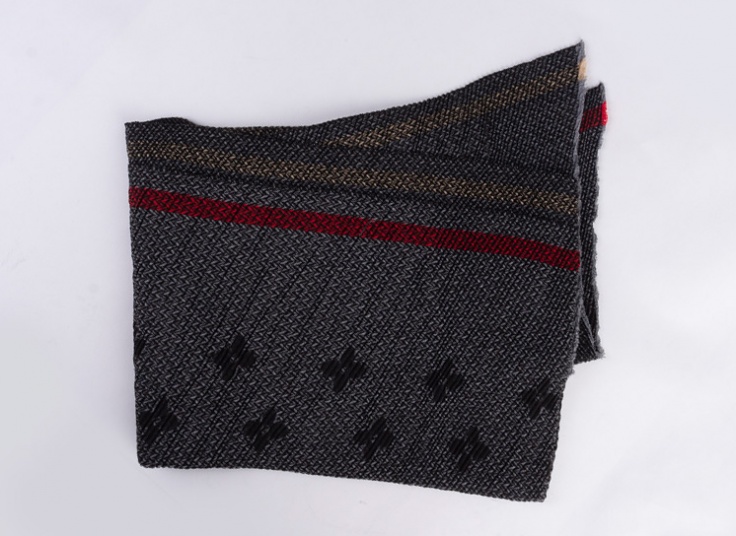 شال زنانه پلیسه لوگو LV