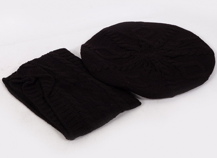 ست کلاه فرانسوی و شال گردن