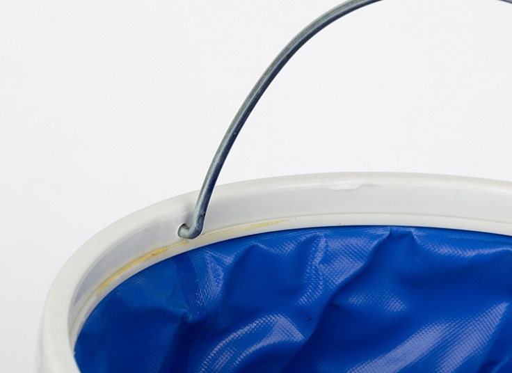 ست اسفنج و سطل تاشو