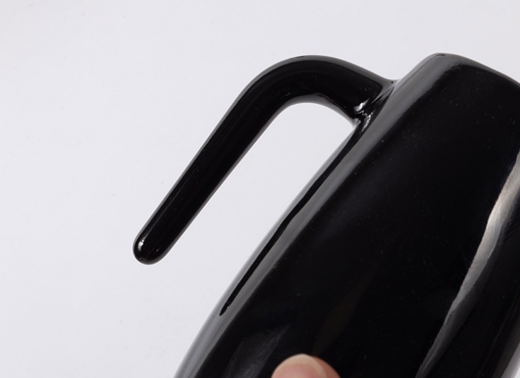 ظرف سس سرامیکی استوانه ای