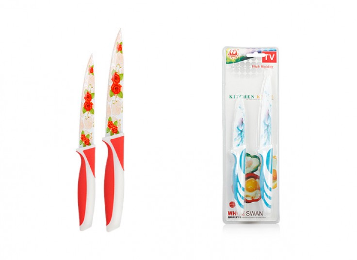 چاقو آشپزخانه گلدار