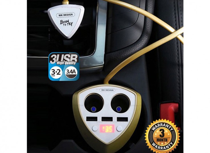 شارژر فندکی WK مدل WP-C05 Conqueror