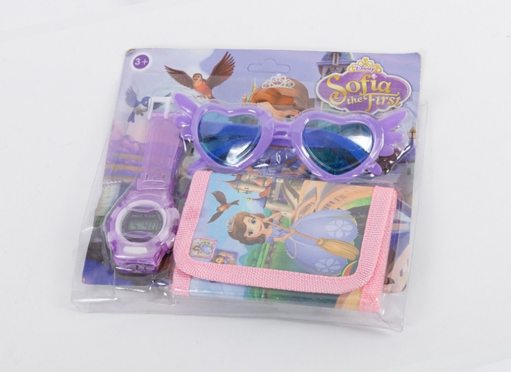 ست بچگانه ساعت و عینک و کیف