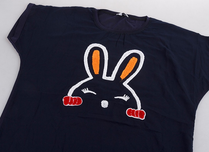 تیشرت طرح برجسته زنانه Madook