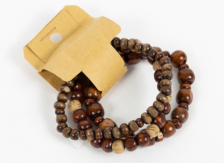 پک 3 عددی دستبند چوبی