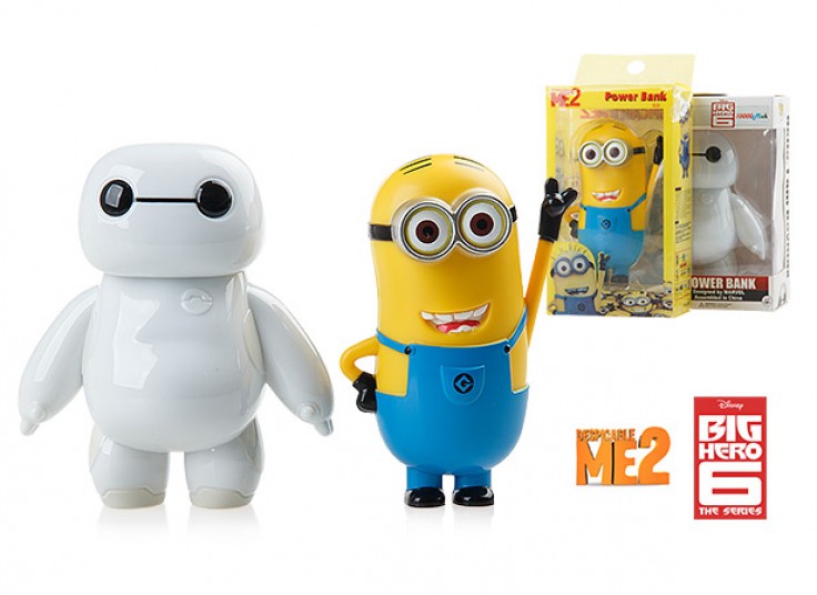 پاوربانک عروسکی Minion و BIG HERO