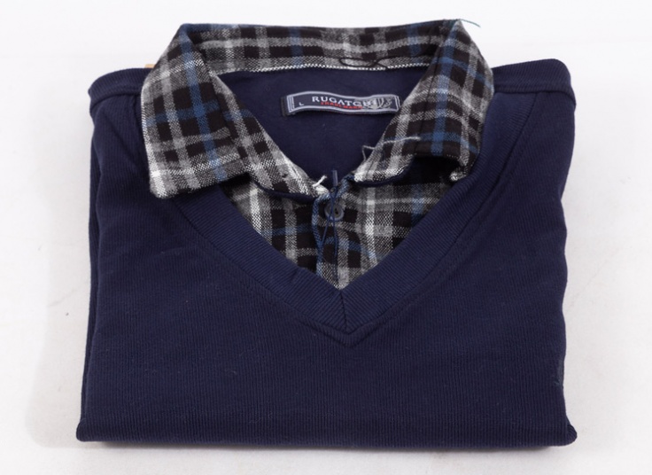 پلیور یقه پیراهنی مردانه Rugatchi