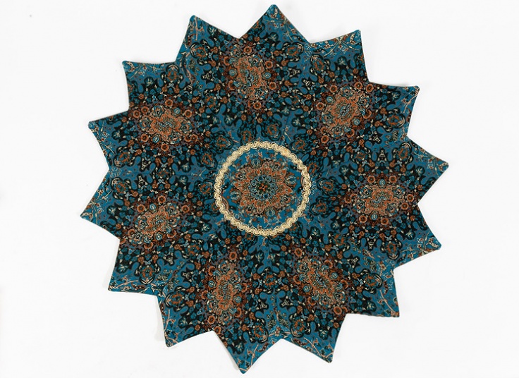 رومیزی ترمه طرح ستاره