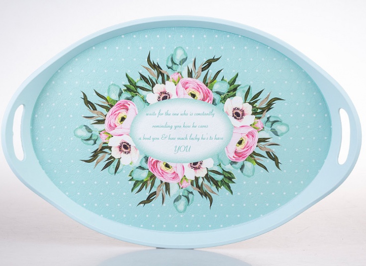 سینی طرحدار Flowery 