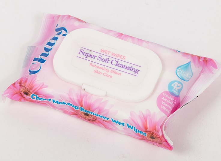 دستمال مرطوب پاک کننده آرایش Chanf