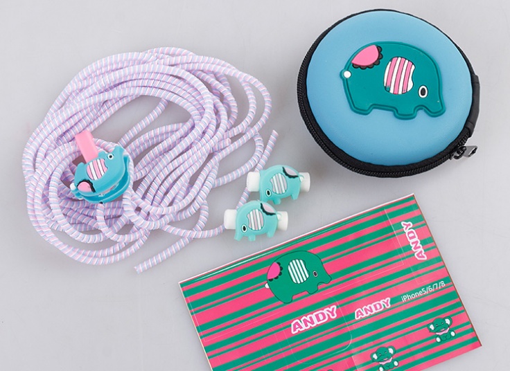 پکیج فانتزی محافظ کابل و هندزفری