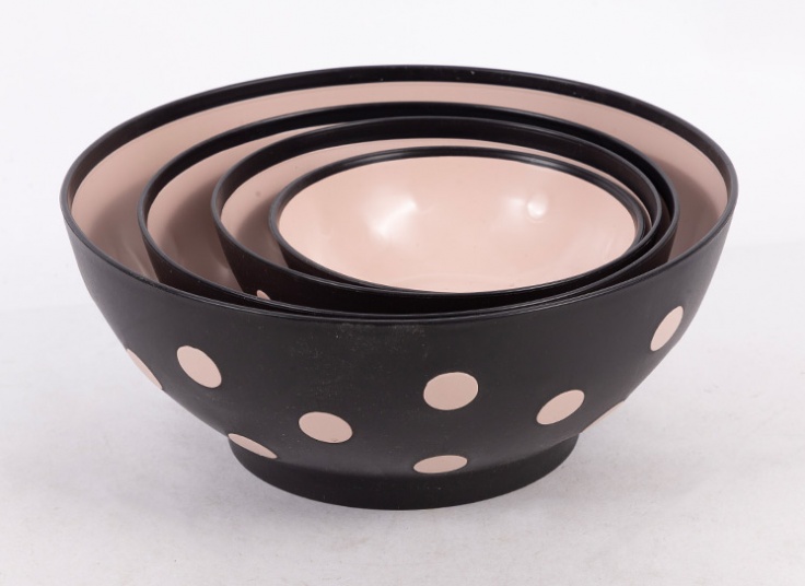 کاسه خالدار 4 تکه Ucsan