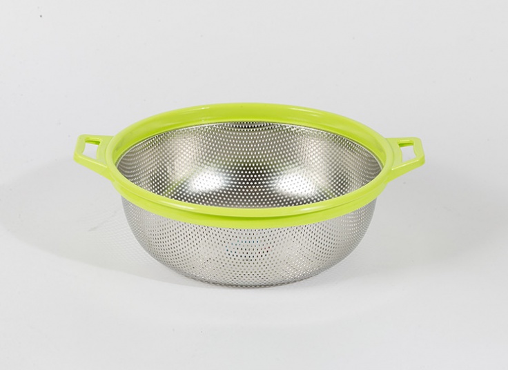 آبکش استیل دور پلاستیک