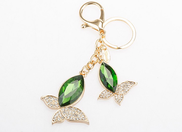 آویز کلید کریستالی Bird