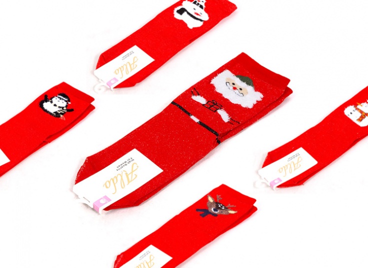 جوراب نیم ساق christmas