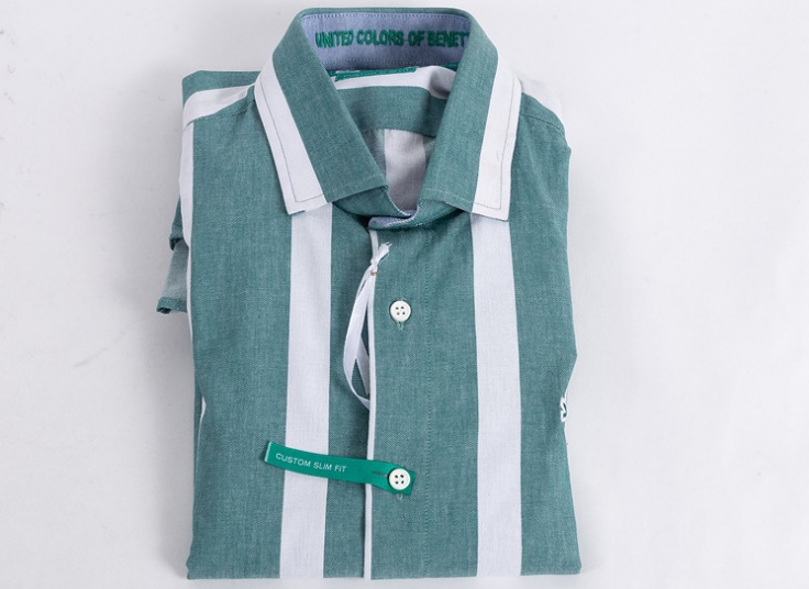 پیراهن راه راه مردانه Benetton