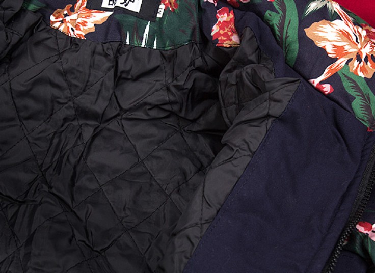 کاپشن گلدار Blue Tea