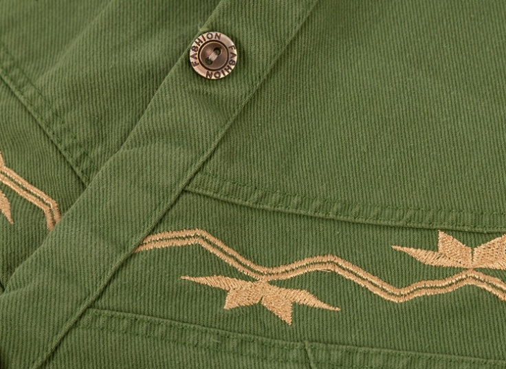 مانتو پاییزه کتان