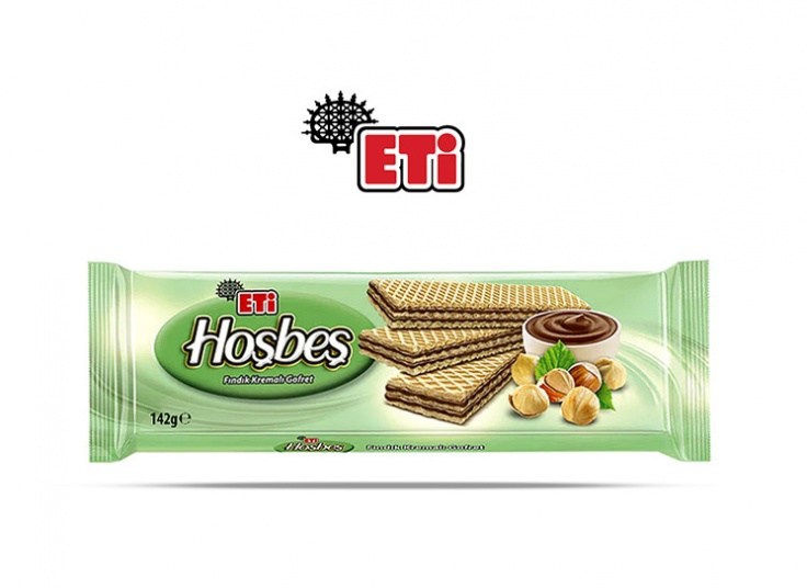 ویفر فندقی Eti Hoşbeş