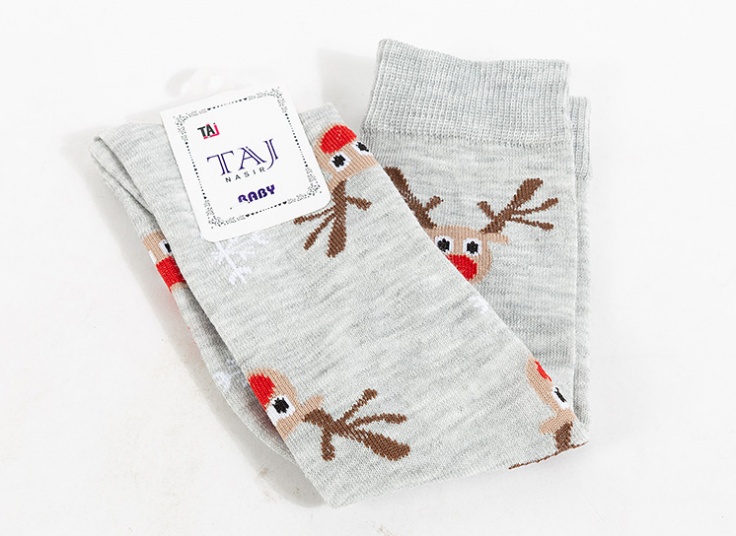 جوراب دخترانه طرح گوزن TAJ