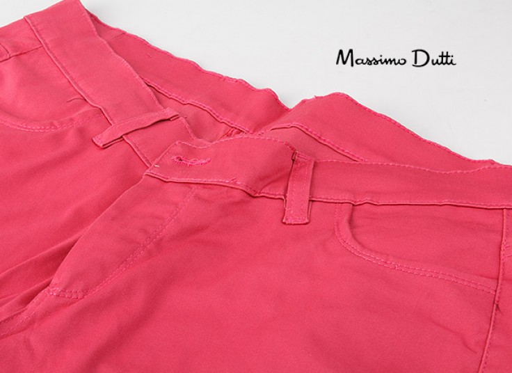شلوار کتان زنانه Massimo Dutti